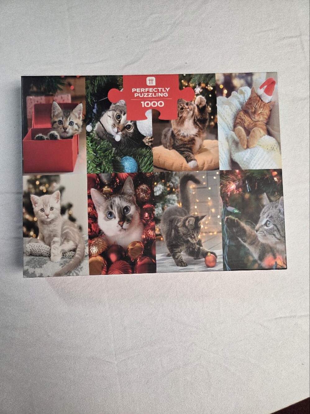 Holiday Kittens 1000-Piece Puzzle - Multi Color